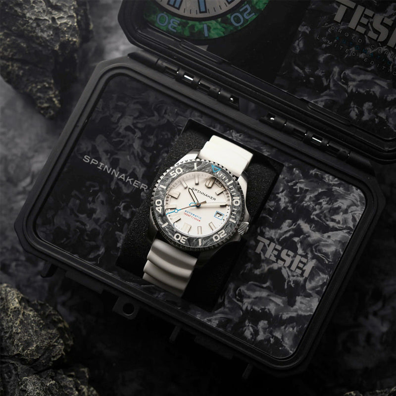 Spinnaker Tesei Forged Carbon Automatic - Limited Edition White Dial #SP-5143-01