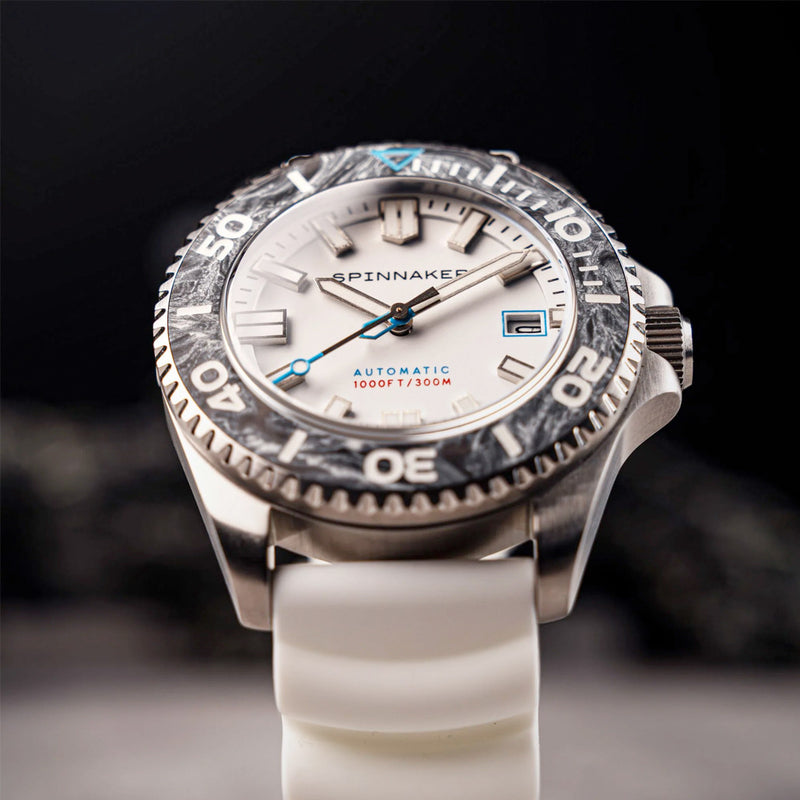 Spinnaker Tesei Forged Carbon Automatic - Limited Edition White Dial #SP-5143-01
