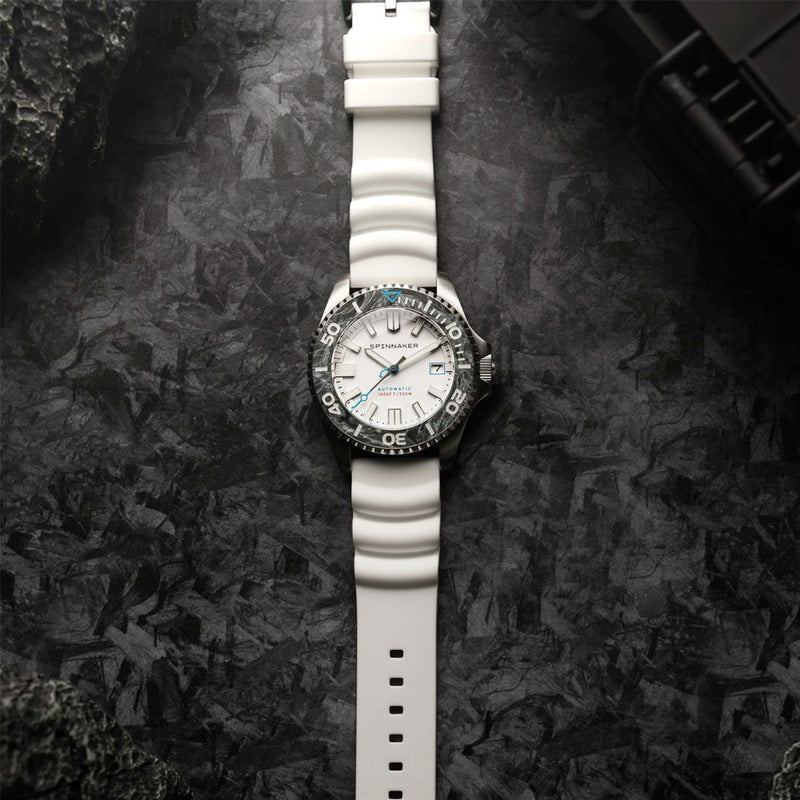 Spinnaker Tesei Forged Carbon Automatic - Limited Edition White Dial #SP-5143-01
