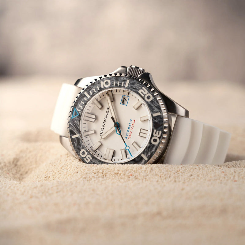 Spinnaker Tesei Forged Carbon Automatic - Limited Edition White Dial #SP-5143-01