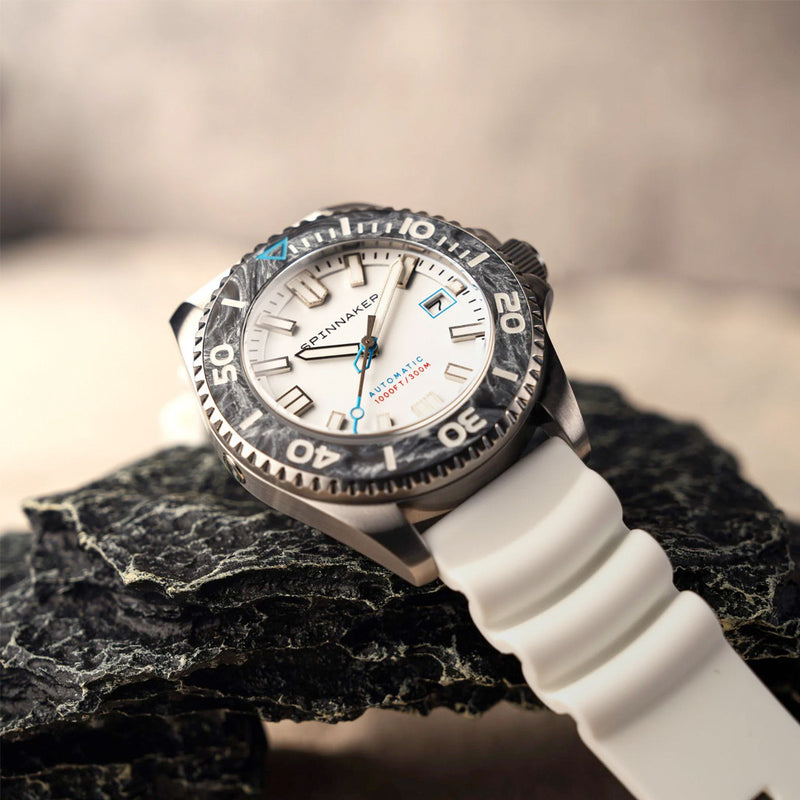Spinnaker Tesei Forged Carbon Automatic - Limited Edition White Dial #SP-5143-01