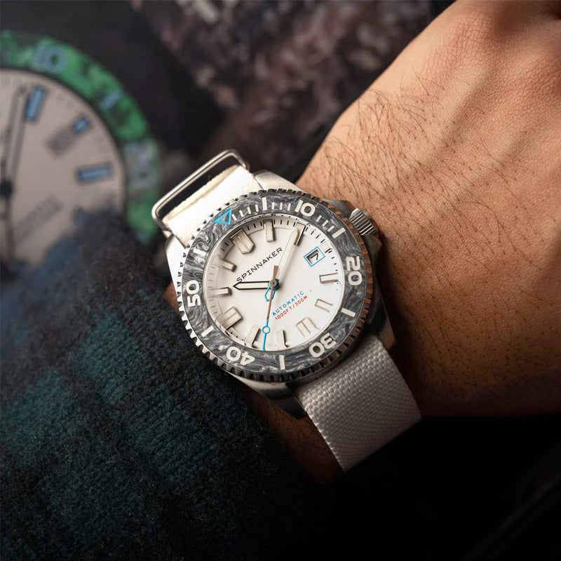 Spinnaker Tesei Forged Carbon Automatic - Limited Edition White Dial #SP-5143-01
