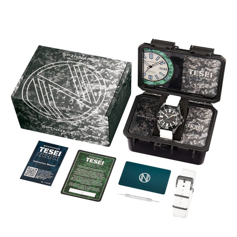 Spinnaker Tesei Forged Carbon Automatic - Limited Edition Black Dial #SP-5143-02