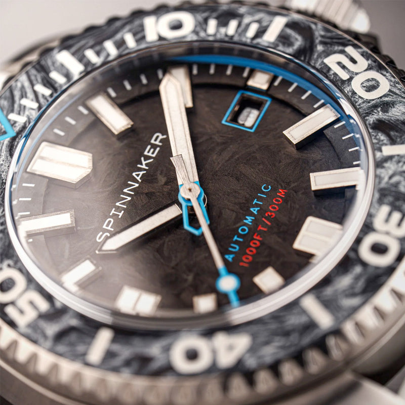 Spinnaker Tesei Forged Carbon Automatic - Limited Edition Black Dial #SP-5143-03
