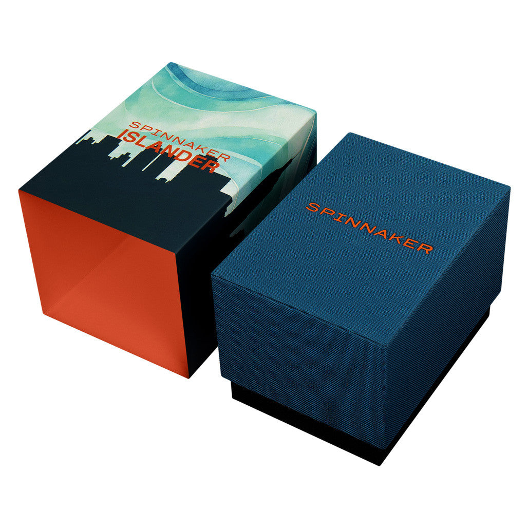 Spinnaker x Islander Hass Limited Edition Watch with Island Dial