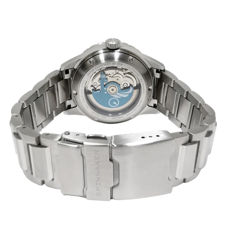 Spinnaker x Islander Hass Limited Edition Watch with Lighthouse Dial #SP-5144-LIW33