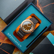 Spinnaker Hull Titanium Bronze Automatic - Lapidary Limited Edition Brown Dial #SP-5145-01