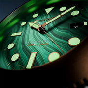 Spinnaker Hull Titanium Bronze Automatic - Lapidary Limited Edition Green Dial #SP-5145-02