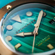 Spinnaker Hull Titanium Bronze Automatic - Lapidary Limited Edition Green Dial #SP-5145-02