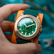 Spinnaker Hull Titanium Bronze Automatic - Lapidary Limited Edition Green Dial #SP-5145-02