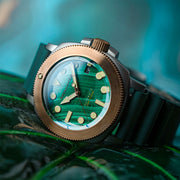 Spinnaker Hull Titanium Bronze Automatic - Lapidary Limited Edition Green Dial #SP-5145-02