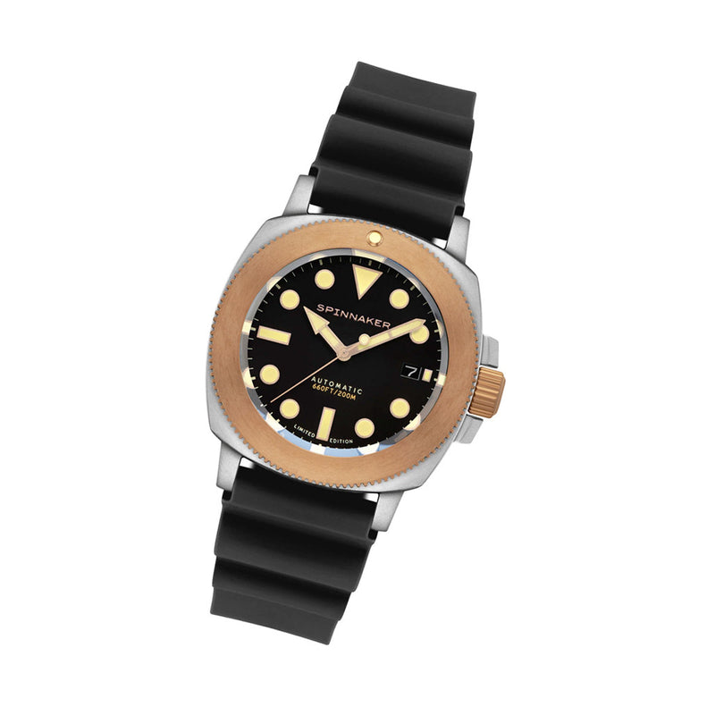 Spinnaker Hull Titanium Bronze Automatic - Lapidary Limited Edition Black Dial #SP-5145-03