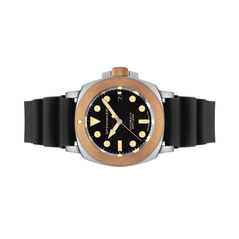 Spinnaker Hull Titanium Bronze Automatic - Lapidary Limited Edition Black Dial #SP-5145-03