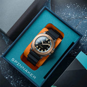Spinnaker Hull Titanium Bronze Automatic - Lapidary Limited Edition Black Dial #SP-5145-03
