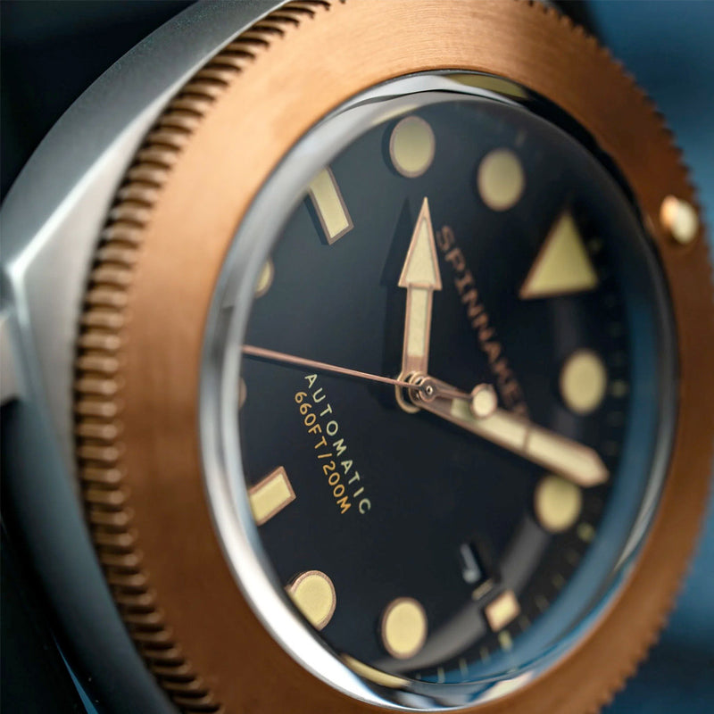 Spinnaker Hull Titanium Bronze Automatic - Lapidary Limited Edition Black Dial #SP-5145-03