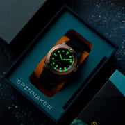 Spinnaker Hull Titanium Bronze Automatic - Lapidary Limited Edition Black Dial #SP-5145-03