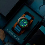 Spinnaker Hull Titanium Bronze Automatic - Lapidary Limited Edition Blue Dial #SP-5145-04