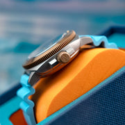 Spinnaker Hull Titanium Bronze Automatic - Lapidary Limited Edition Blue Dial #SP-5145-04