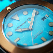 Spinnaker Hull Titanium Bronze Automatic - Lapidary Limited Edition Blue Dial #SP-5145-04