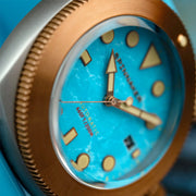 Spinnaker Hull Titanium Bronze Automatic - Lapidary Limited Edition Blue Dial #SP-5145-04