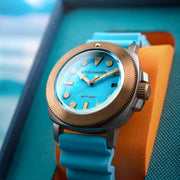 Spinnaker Hull Titanium Bronze Automatic - Lapidary Limited Edition Blue Dial #SP-5145-04