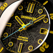 Spinnaker Hull Diver Automatic SpongeBob SquarePants Limited Edition Yellow Spongebob #SP-5147-01