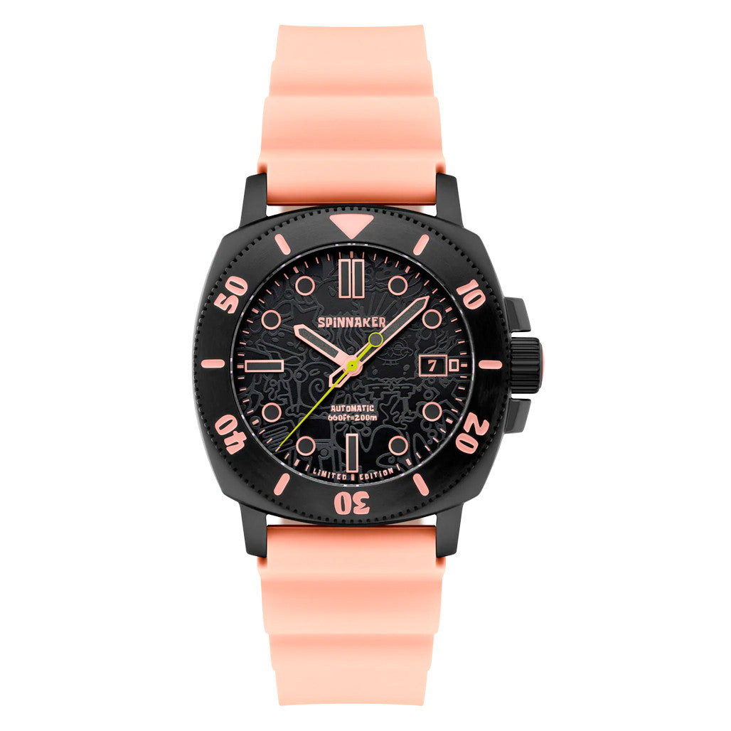 スピニカー　ケーヒル スポンジ・ボブ スクエアパンツ リミテッド エディション Spinnaker Hull Diver Automatic SpongeBob SquarePants Limited