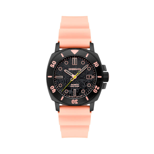 Spinnaker Hull Diver Automatic SpongeBob SquarePants Limited Edition Pink Patrick #SP-5147-02