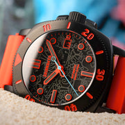 Spinnaker Hull Diver Automatic SpongeBob SquarePants Limited Edition Red Mr Krabs #SP-5147-04