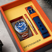 Spinnaker x Islander 39mm Croft with Blue Aventurine Dial #SP-5149-LIW11