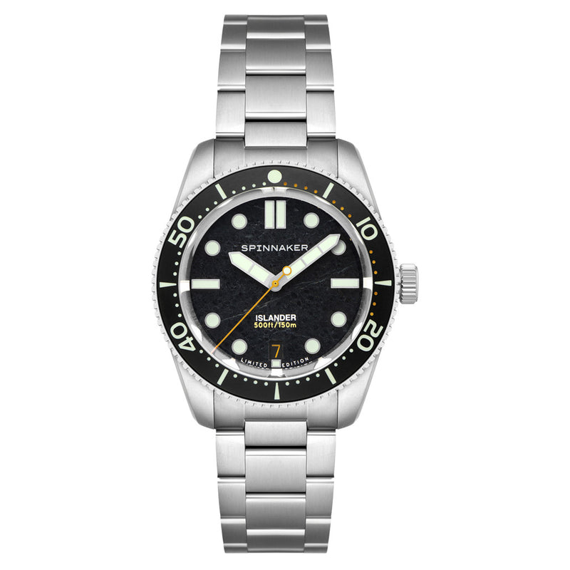 Spinnaker x Islander 39mm Croft with Black Aventurine Dial #SP-5149-LIW22