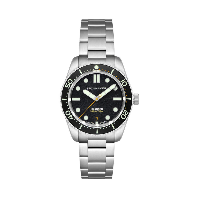 Spinnaker x Islander 39mm Croft with Black Aventurine Dial #SP-5149-LIW22