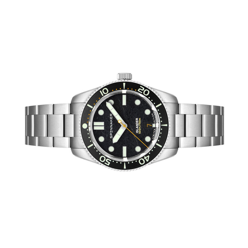 Spinnaker x Islander 39mm Croft with Black Aventurine Dial #SP-5149-LIW22