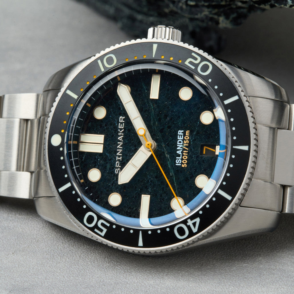 Spinnaker x Islander 39mm Croft with Black Aventurine Dial #SP