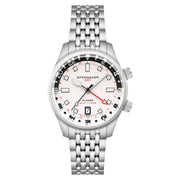 Spinnaker x Islander Bradner GMT Automatic Watch with Polar Dial #SP-5150-LIW11
