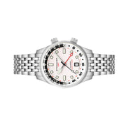 Spinnaker x Islander Bradner GMT Automatic Watch with Polar Dial #SP-5150-LIW11