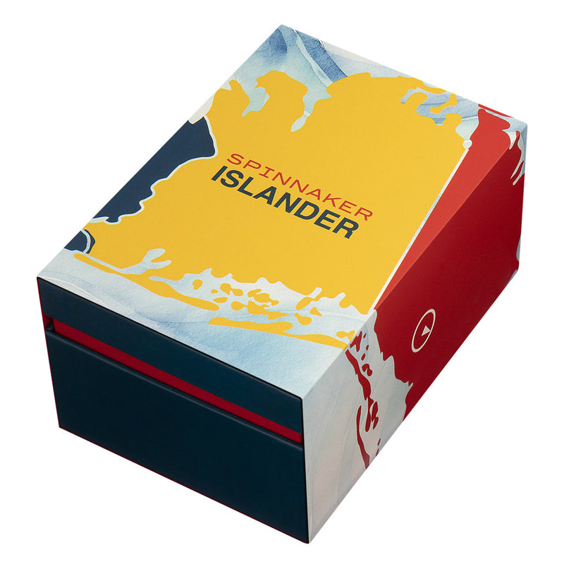 Spinnaker x Islander Bradner GMT Automatic Watch with Polar Dial #SP-5150-LIW11