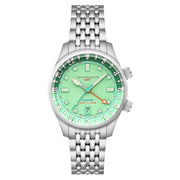Spinnaker x Islander Bradner GMT Automatic Watch with Mint Green Dial #SP-5150-LIW33