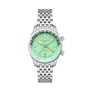Spinnaker x Islander Bradner GMT Automatic Watch with Mint Green Dial #SP-5150-LIW33