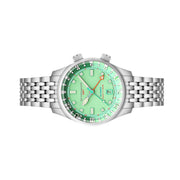 Spinnaker x Islander Bradner GMT Automatic Watch with Mint Green Dial #SP-5150-LIW33