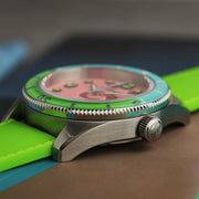 Spinnaker Fleuss Automatic SpongebBob SquarePants Conch Street LE Pink Gary #SP-5151-01