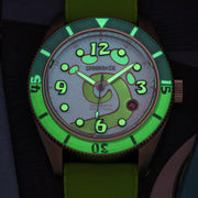 Spinnaker Fleuss Automatic SpongebBob SquarePants Conch Street LE Pink Gary #SP-5151-01