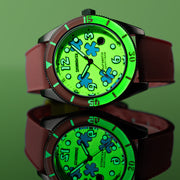 Spinnaker Fleuss Automatic SpongebBob SquarePants Conch Street LE Patrick Pants #SP-5151-02