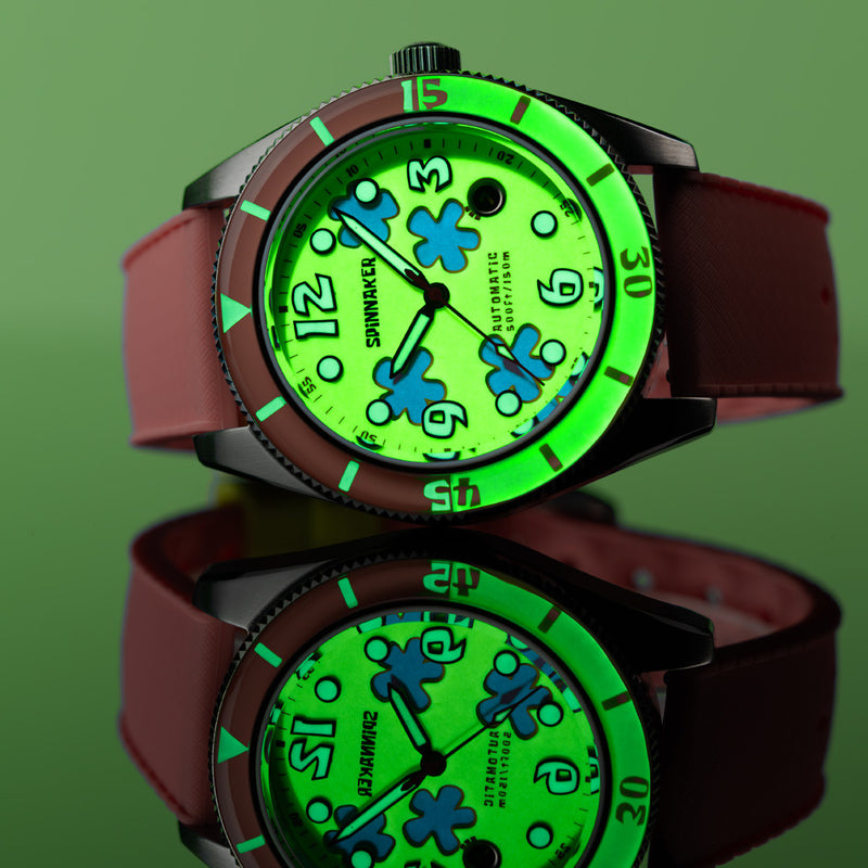 Spinnaker Fleuss Automatic SpongebBob SquarePants Conch Street LE Patrick Pants #SP-5151-02