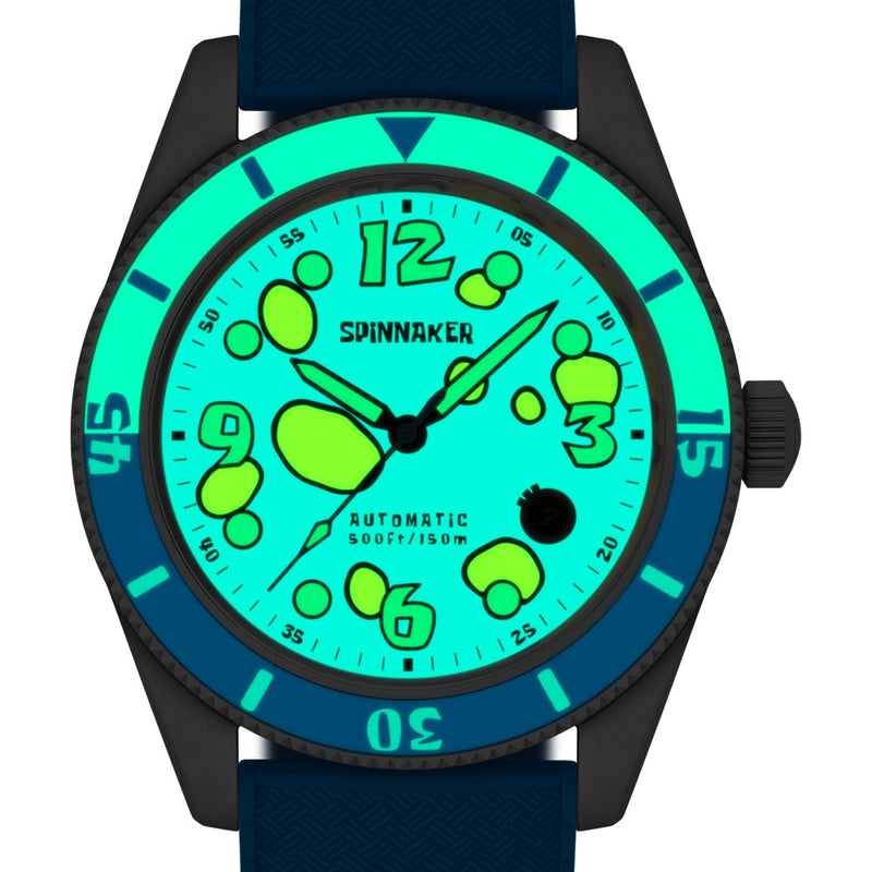 Spinnaker Fleuss Automatic SpongebBob SquarePants Conch Street LE Yellow Sponge #SP-5151-03