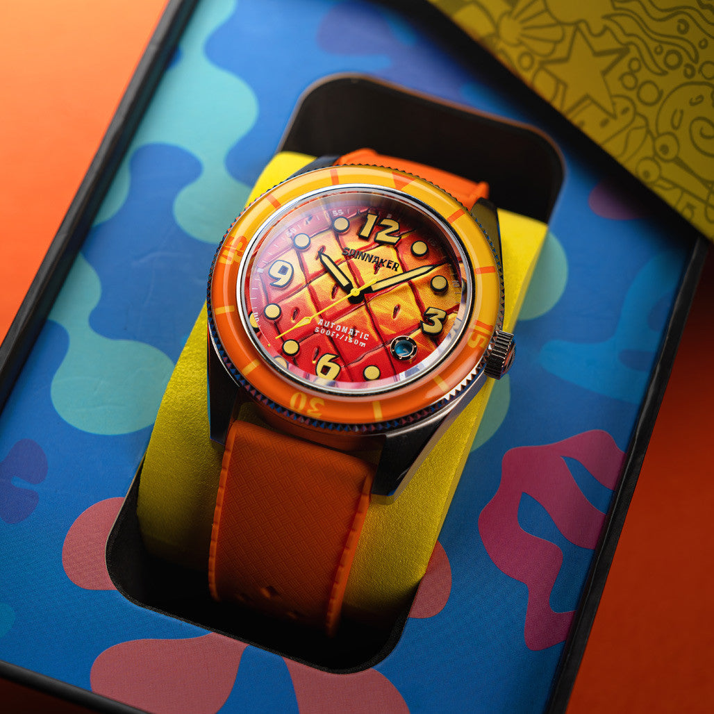 Spinnaker Fleuss Automatic SpongebBob SquarePants Conch Street LE