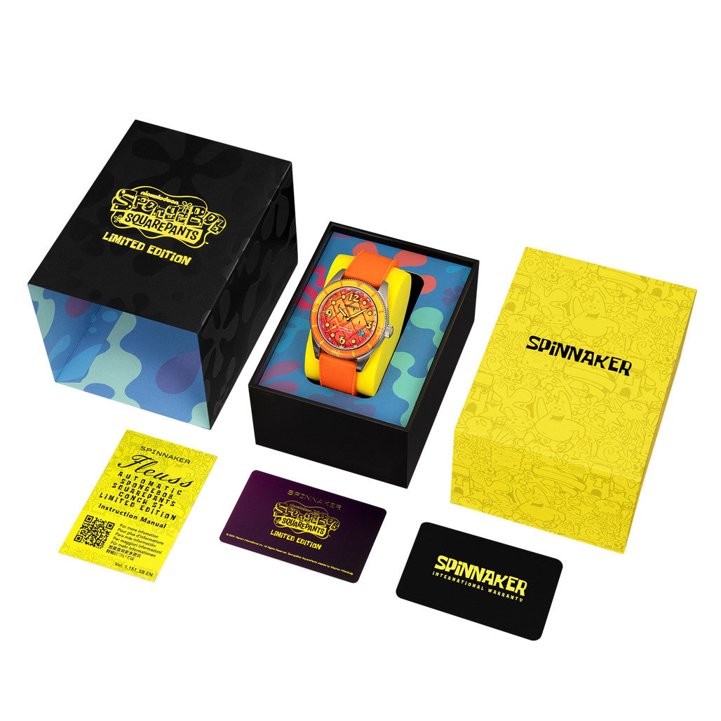 Spinnaker Fleuss Automatic SpongebBob SquarePants Conch Street LE