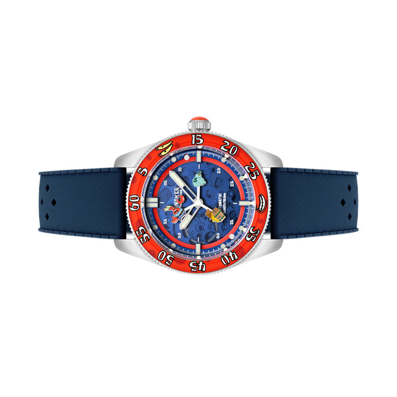 Spinnaker x Spongebob Croft LE Peekaboo Dollar Diver Watch #SP-5152-01