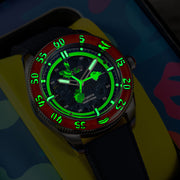 Spinnaker x Spongebob Croft LE Peekaboo Dollar Diver Watch #SP-5152-01
