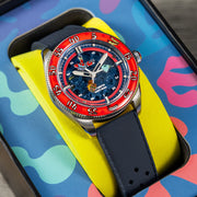 Spinnaker x Spongebob Croft LE Peekaboo Dollar Diver Watch #SP-5152-01